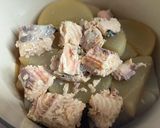 鮭缶を使って♪鮭と大根の炊いたん作り方6写真