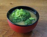 筋肉喜ぶブロッコリーの味噌汁作り方6写真