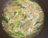 豆腐とえのきと小松菜の中華風あんかけ作り方4写真