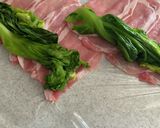 ごま醤油だれ！春キャベツの豚巻き作り方3写真
