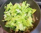 とんかつソースで肉野菜炒め作り方4写真