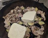 ごま油香る 豚肉となすの豆腐チャンプルー作り方5写真
