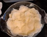 ブーランジェ―ル風 薄切りポテトグラタン作り方1写真