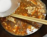 麺が浮く〜麻婆ラーメン作り方9写真
