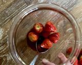 いちごとバニラのバルサミコパフェ作り方2写真