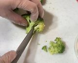 ブロッコリーのマヨチーズ焼き作り方1写真