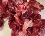 牛肉とじゃがいもの赤ワイン煮込み作り方2写真