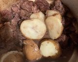 牛肉とじゃがいもの赤ワイン煮込み作り方24写真