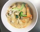 お一人様☆レンジ簡単きな粉シチューライス作り方15写真