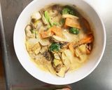 お一人様☆レンジ簡単きな粉シチューライス作り方16写真