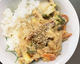お一人様☆レンジ簡単きな粉シチューライス作り方22写真