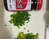 沙茶醬とアサツキの旨味チャーハン作り方1写真