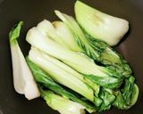 調味料1つ☆厚揚げと青梗菜の生姜煮☆夕食作り方3写真
