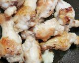 片栗粉がコツ☆柔らかい鶏手羽元煮×青梗菜作り方2写真