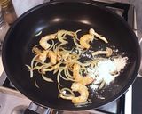 低カロリー☆エビのクリームパスタ作り方4写真