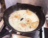 低カロリー☆エビのクリームパスタ作り方7写真