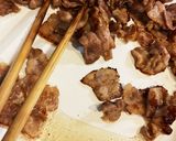 鶏から出たスープを使うラーメン作り方1写真