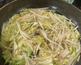 野菜と豚肉のおろし鍋作り方5写真