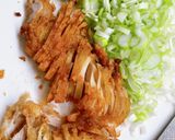 からあげの残りでパリウマチャーハン作り方1写真