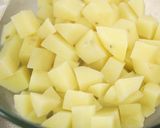 ほっこり甘い♡新じゃがと鮭の豆乳グラタン作り方2写真