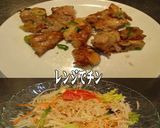 美味ドレ南蛮コブ＆イタドレでチキンサラダ作り方1写真