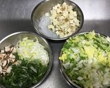 【保育園給食】すき焼き風丼作り方1写真