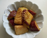簡単⭐︎筍とさつまいもの甘辛酢タレ焼き作り方4写真