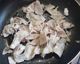 とっても簡単★豚こま肉とレタスの炒め物作り方3写真