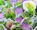 簡単♪しらすと春野菜のスピルリナちらし作り方5写真