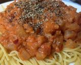 スパゲティ・大根のボロネーゼ作り方6写真