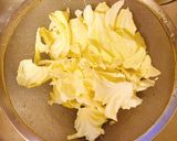 包丁いらず！春キャベツと厚揚げの味噌炒め作り方1写真