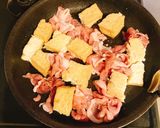 包丁いらず！春キャベツと厚揚げの味噌炒め作り方4写真