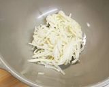 *切り干し大根と水菜の鮭フレーク和え*作り方1写真