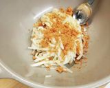 *切り干し大根と水菜の鮭フレーク和え*作り方2写真