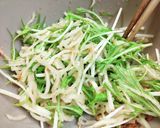 *切り干し大根と水菜の鮭フレーク和え*作り方4写真