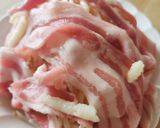 レンジ☆豚バラモヤシ☆白だし☆家計応援作り方1写真