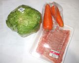 春キャベツと豚肉のニンニク醤油炒め♪簡単作り方1写真