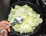 春キャベツ鶏肉のカレーガーリック炒め作り方4写真