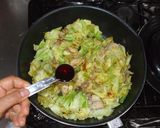 春キャベツ鶏肉のカレーガーリック炒め作り方6写真