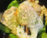 鶏皮活用●「鶏皮エッグ」＝鶏皮＋目玉焼き作り方3写真