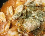 鶏胸肉●チキンチャップのサラダプレート作り方3写真