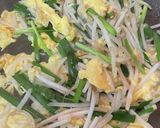 【簡単副菜】ニラもやし卵炒め作り方5写真