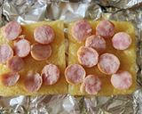 6分de油揚げピリ辛ピザ☆おつまみ☆弁当作り方1写真