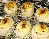 即席おつまみ♡長芋の七味マヨチーズ焼き作り方3写真