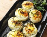 即席おつまみ♡長芋の七味マヨチーズ焼き作り方4写真