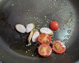 バジル＆ガーリックのパスタ♡作り方3写真