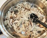 豆腐ときのこの旨煮 QC作り方1写真