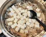 豆腐ときのこの旨煮 QC作り方2写真