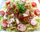*カリカリ豚サラダ*和レモンマヨソース*作り方4写真