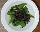 ピーマンとじゃこの豆鼓醤炒め作り方4写真